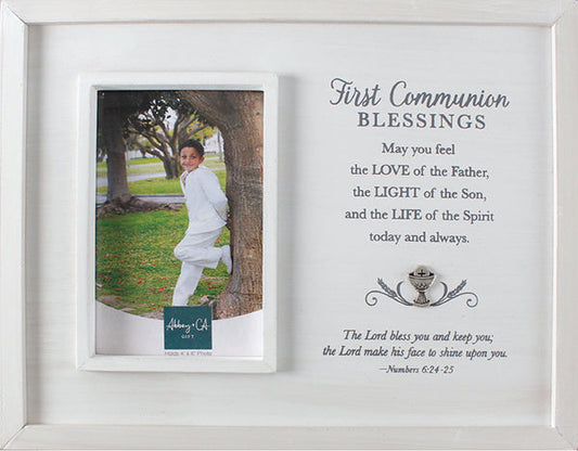  Chalice Photo Frame 1st Communion 4" X 6"