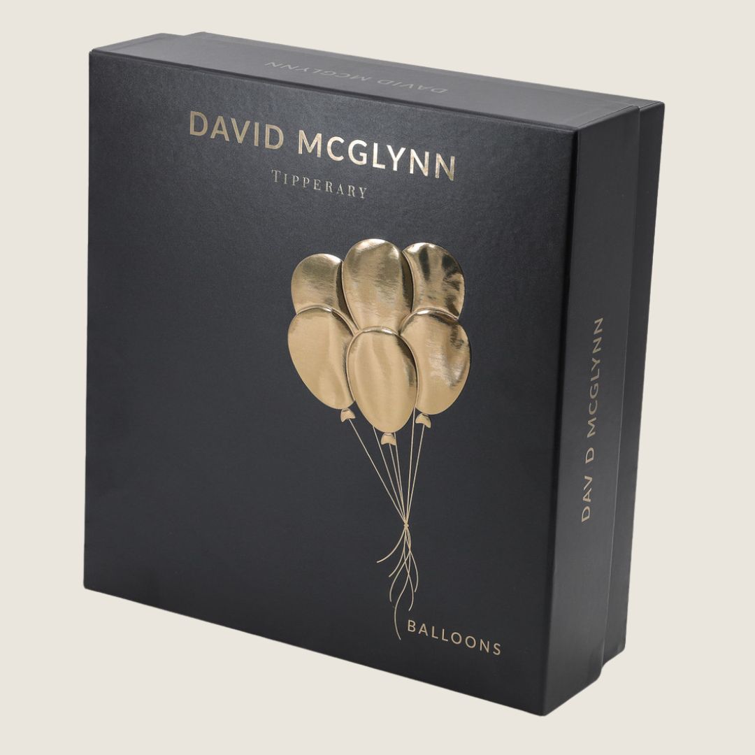  David McGlynn Sculpture - Dad & Boy 'Content' - Engravable