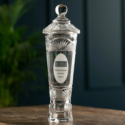 Galway Crystal Inspiration 14 Inch Trophy - Engravable