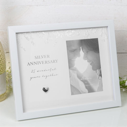  4" X 6" Anniversary Photo Frame - 25